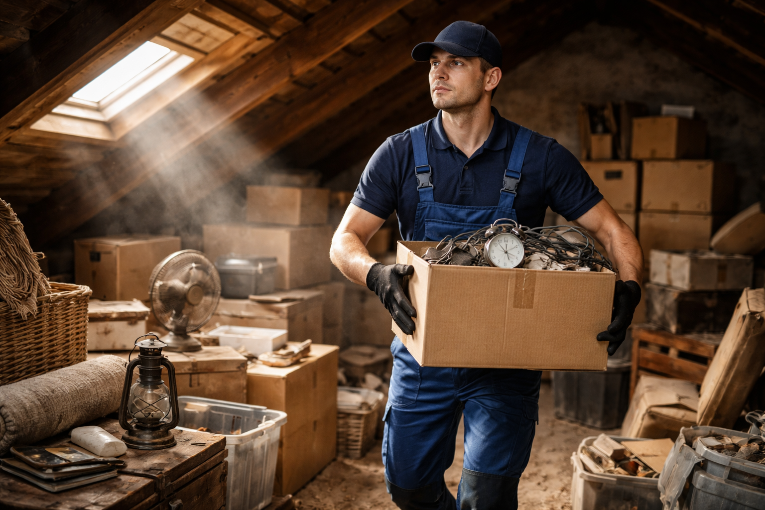 Dachbodenentrümpelung